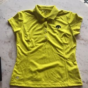 Ladies golf polo - Iowa Hawkeyes